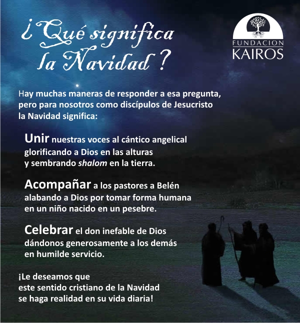 Que Significa Navidad Ministerio Infantil Arcoiris